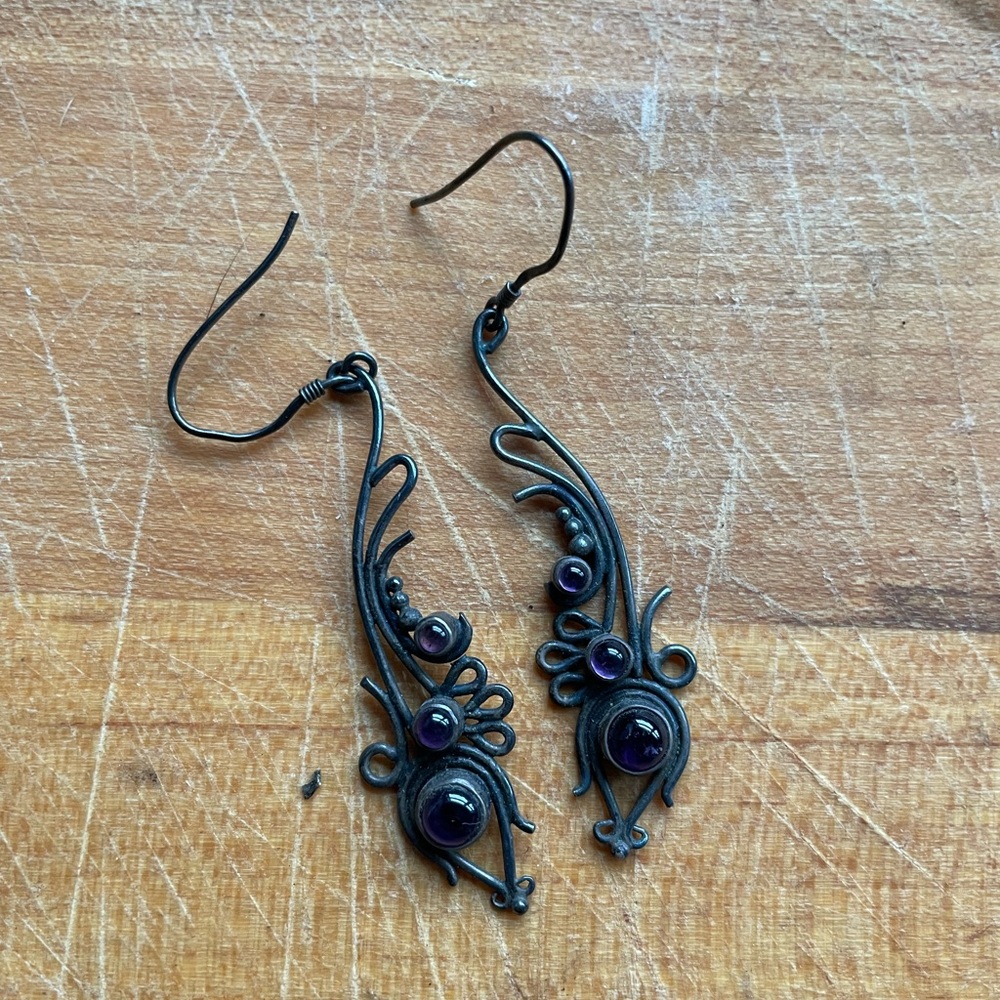 Dangling earrings